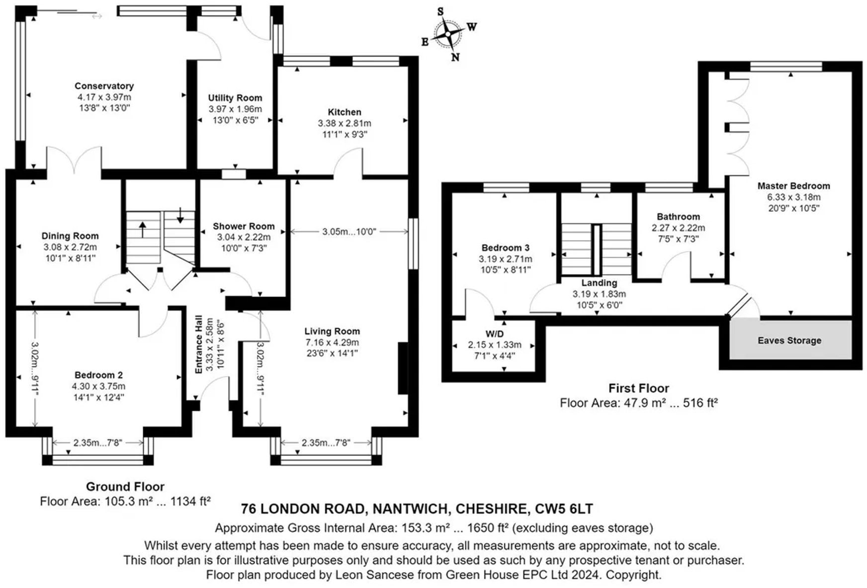 76 London Road, Nantwich, Cheshire CW5 6LT