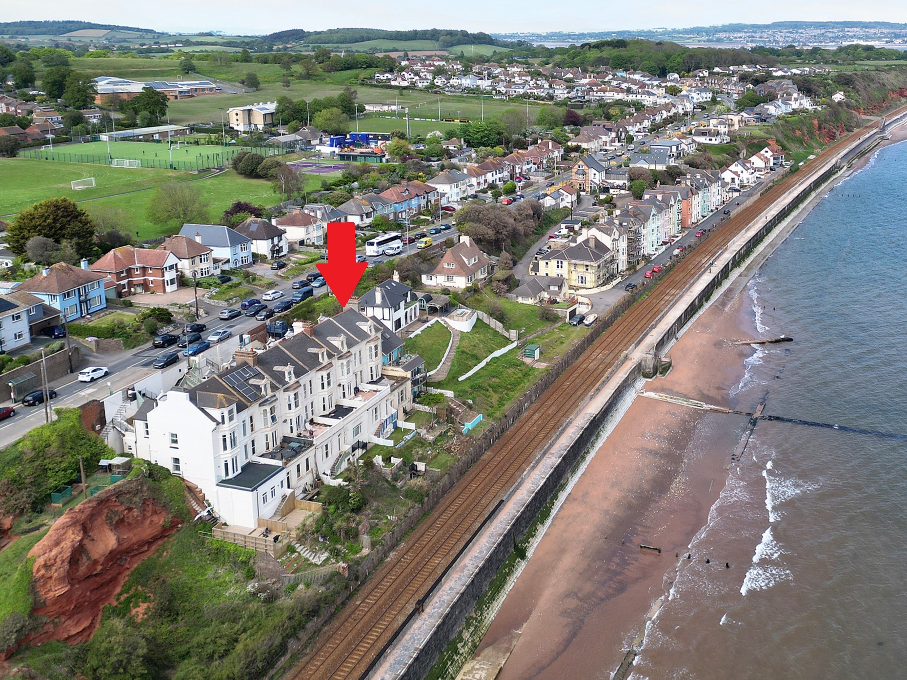 Large Terraced Property with Sea Views