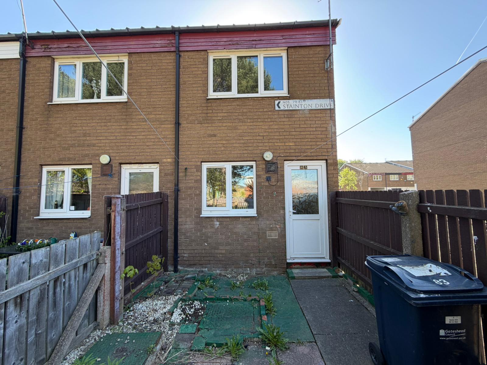 83 Stainton Drive, Gateshead, Tyne and Wear NE10 9QX