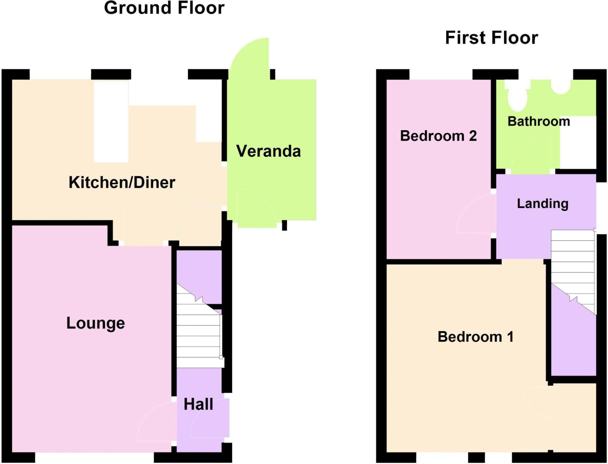 148 Barns Lane, Walsall, West Midlands WS4 1HJ floorplan