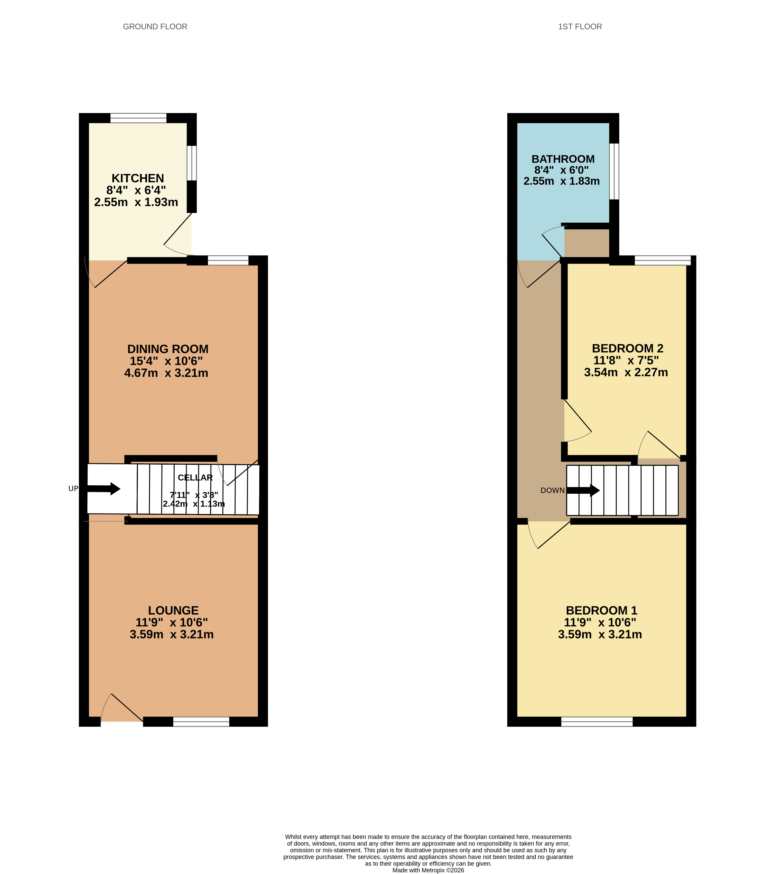145 Drewry Lane, Derby, Derbyshire DE22 3QT floorplan