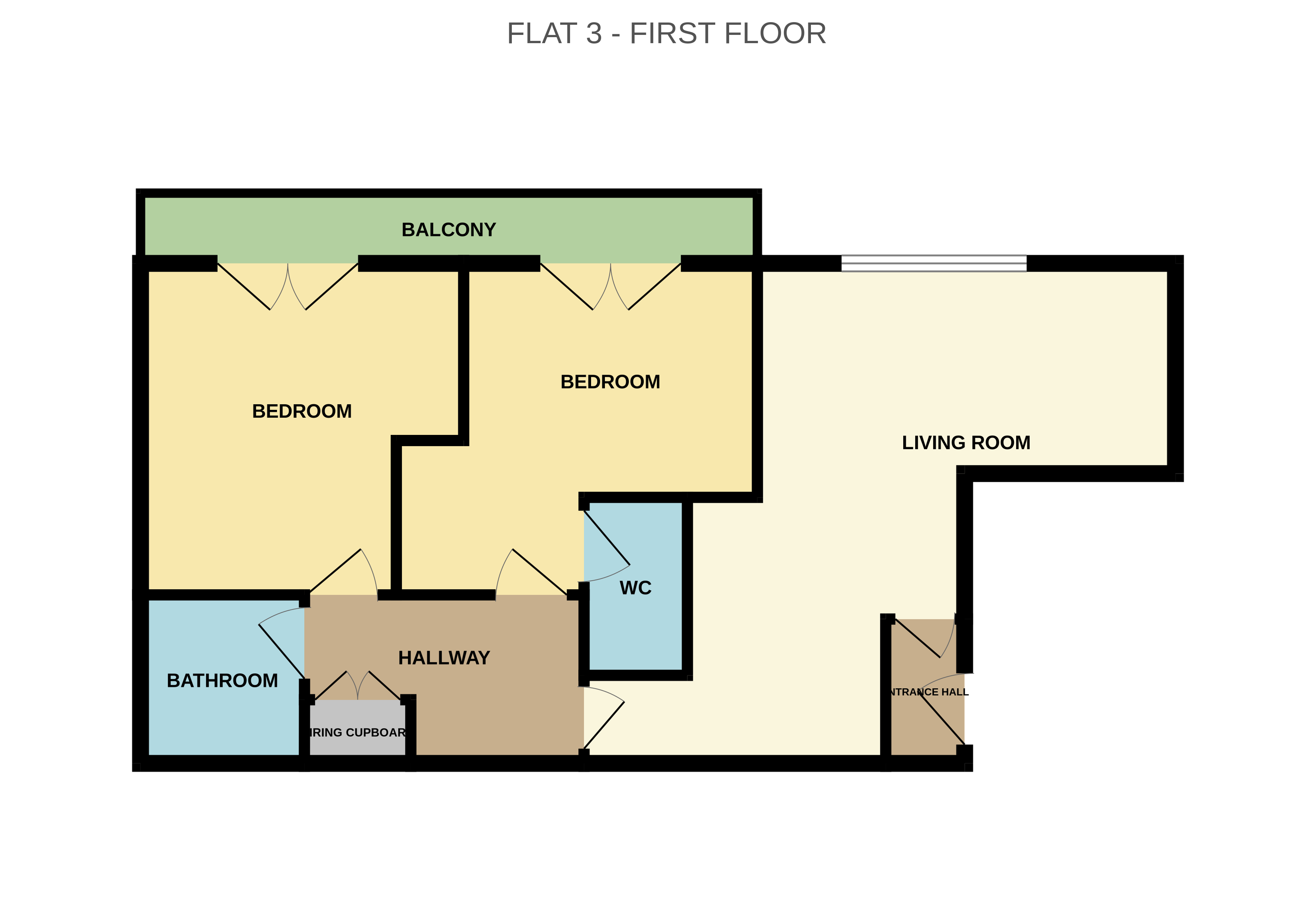 Flats 1 - 4, Kingfisher House, Sandside, Milnthorpe, Cumbria LA7 7HW floorplan