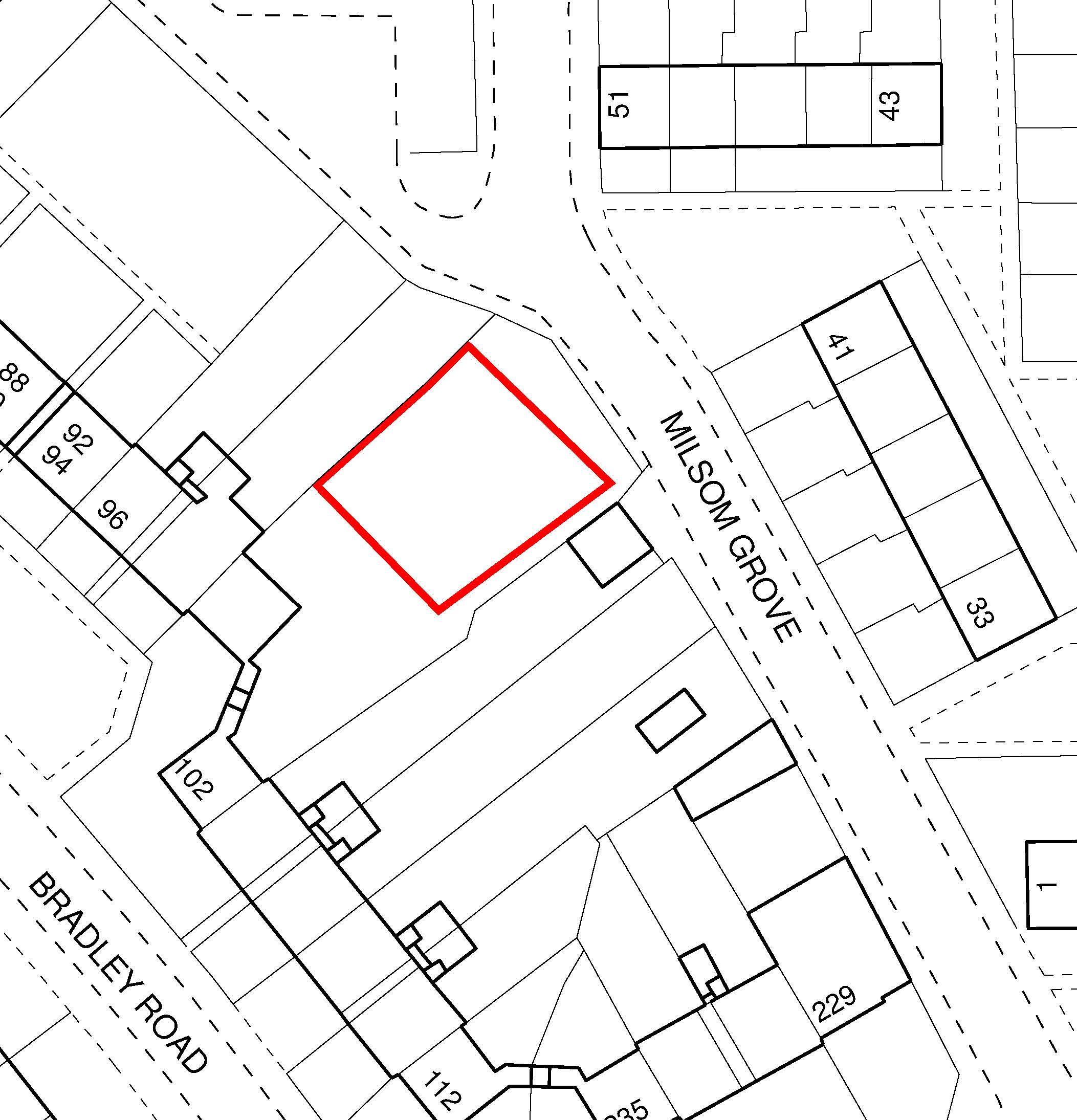 Land on the south west side of Milsom Grove, Birmingham, West Midlands B34 7RJ
