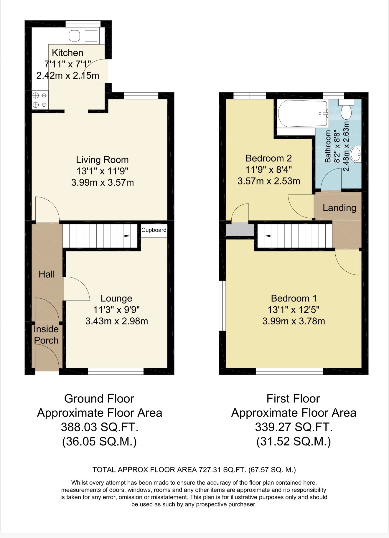 27 Wilson Road, Manchester, Greater Manchester M9 8BQ floorplan