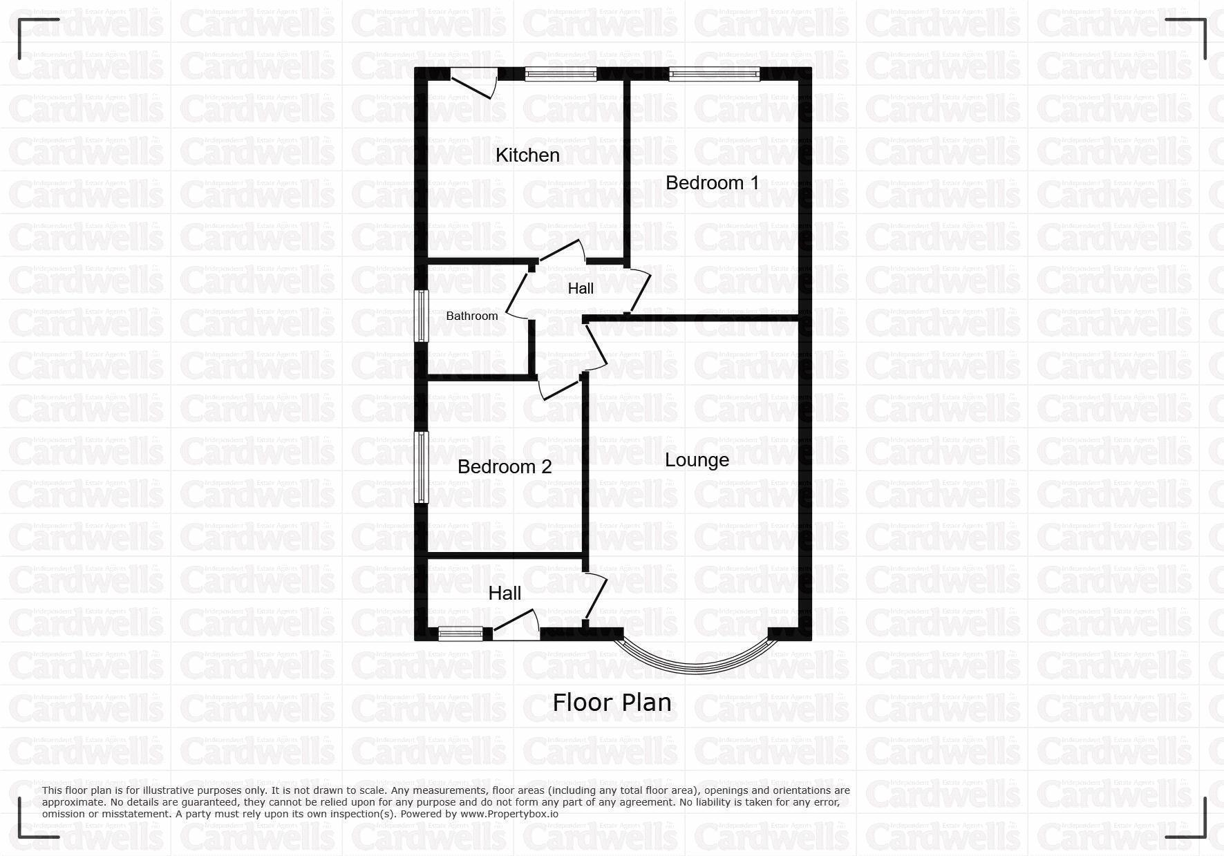 74 Ainsworth Avenue, Horwich, Bolton, Lancashire BL6 6NL floorplan