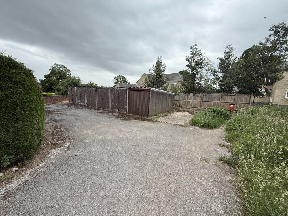 Photo of Garage site South of 28 Broom Avenue, Pilsley, Chesterfield, Derbyshire S45 8HS