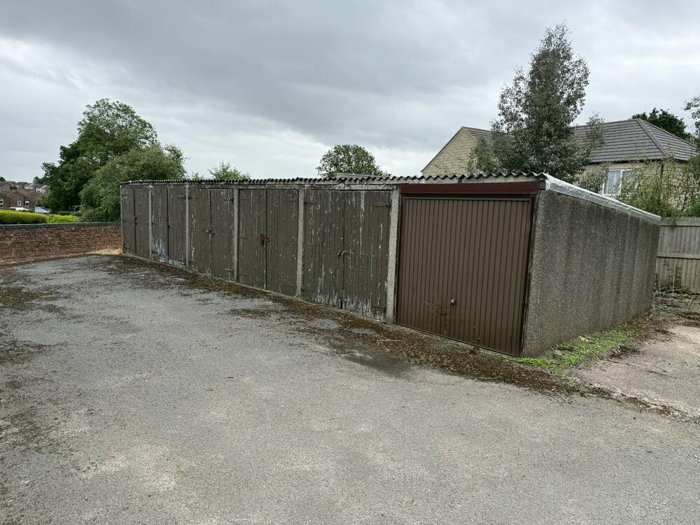 Photo of Garage site South of 28 Broom Avenue, Pilsley, Chesterfield, Derbyshire S45 8HS