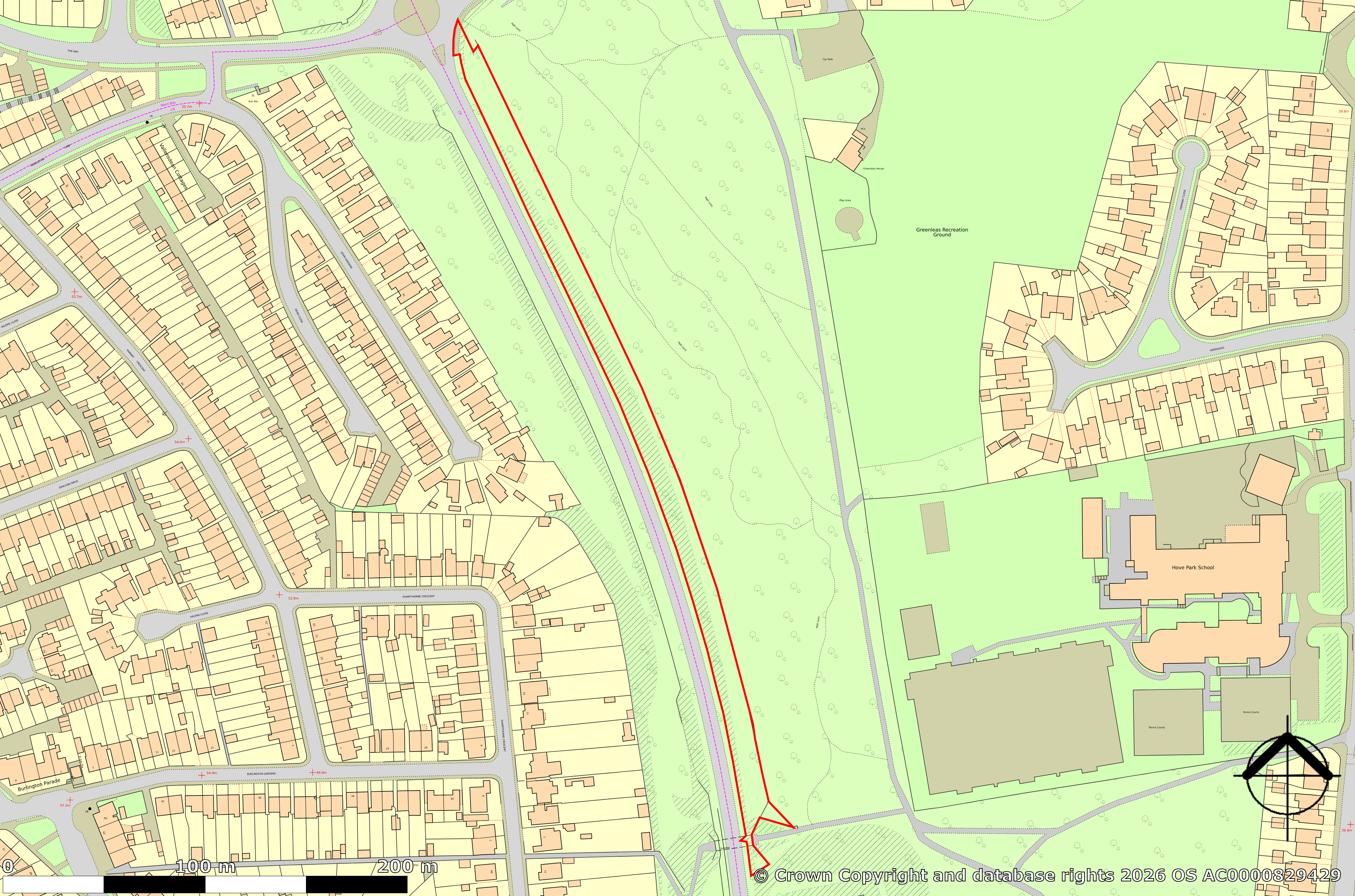 Plot 10, Land South of A27, Brighton, Brighton and Hove, East Sussex BN41 2GR