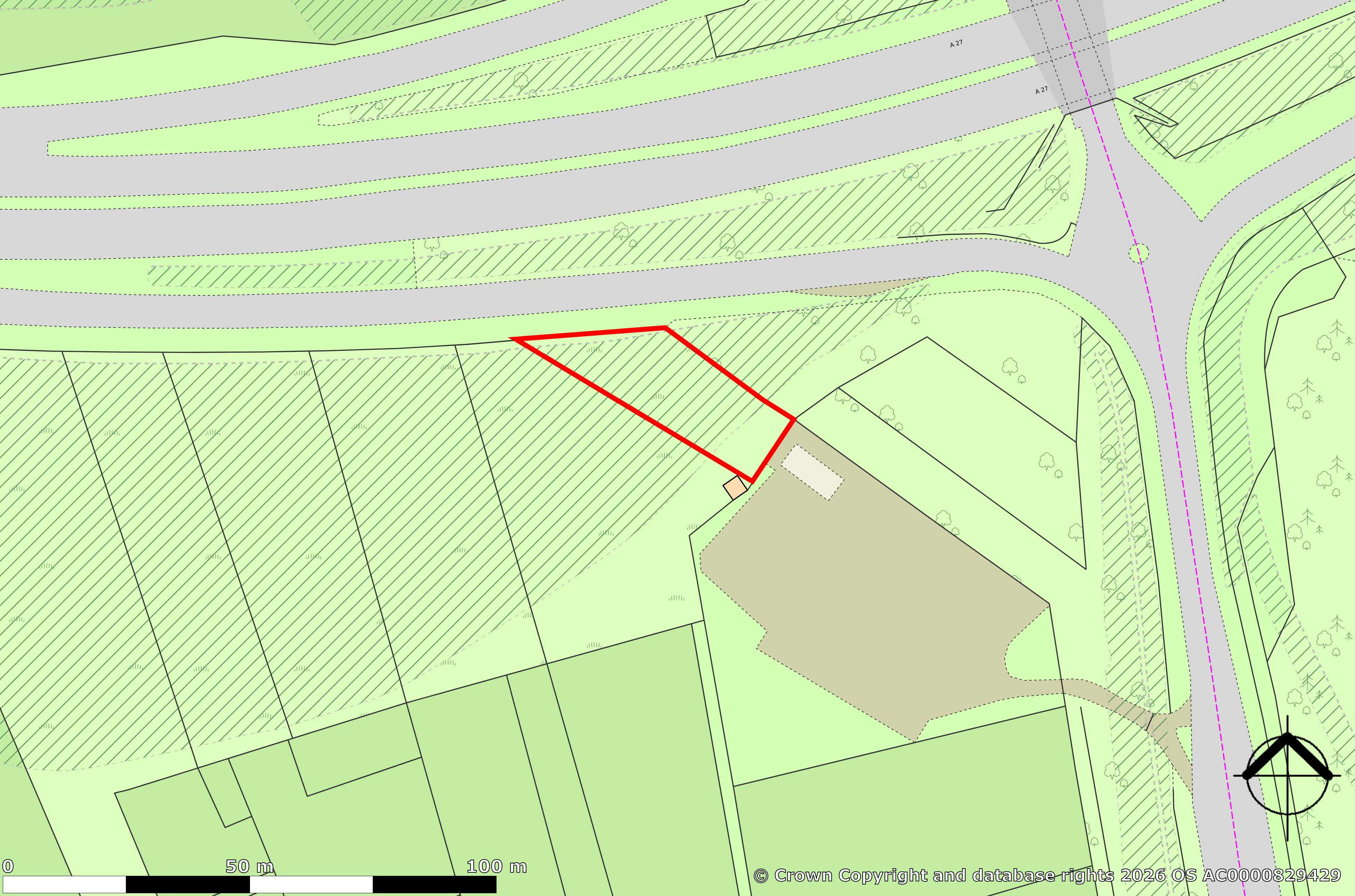 Plot 12, Land South of A27, Brighton, Brighton and Hove, East Sussex BN41 2GR