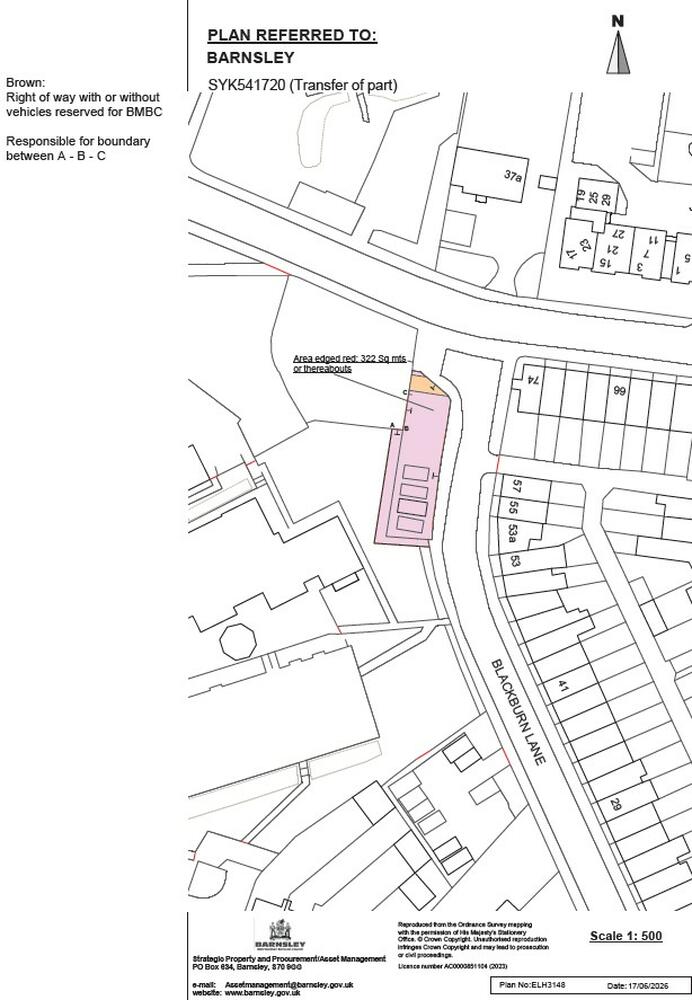 Garage Site South West of Blackburn Lane Turning Head, Old Town, Barnsley, South Yorkshire S75 2BA image 5