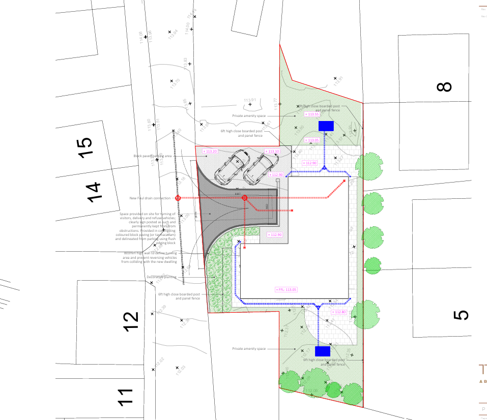 Land with Full Planning Permission for a Bungalow
