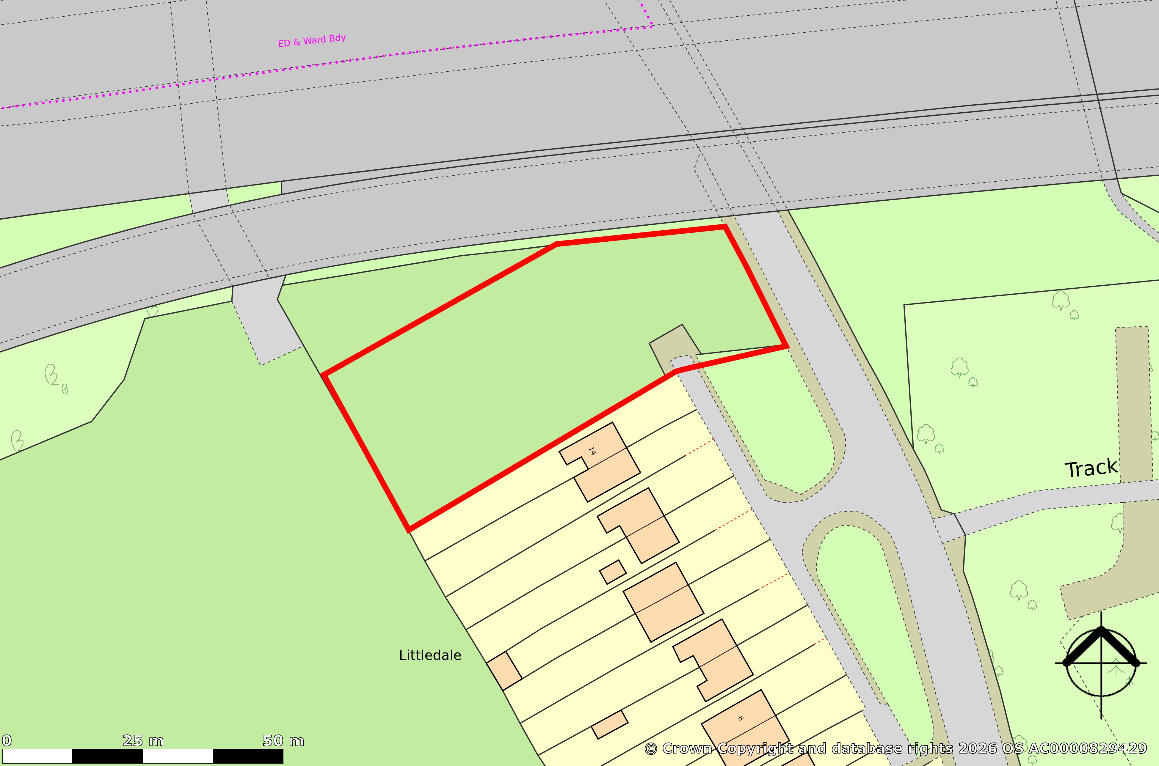 Land Adjacent to 14 Littledale
