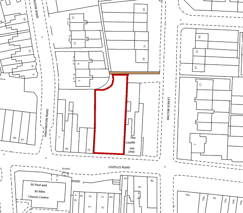 Photo of Land on the east side of 79 Lozells Road, Birmingham, West Midlands B19 2TS