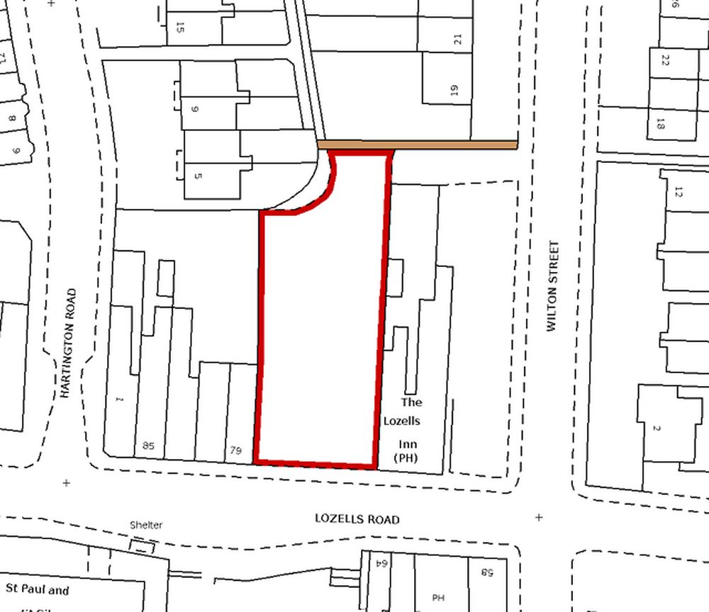 Photo of Land on the east side of 79 Lozells Road, Birmingham, West Midlands B19 2TS