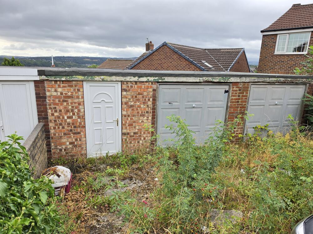 Photo of Garage site at Knaresborough Drive, Huddersfield, West Yorkshire HD2 2PR