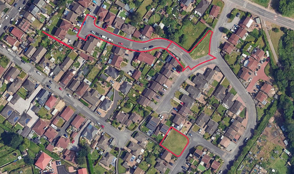 Land on the South Side of Stoneyford Road