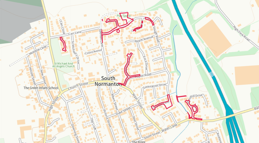 Land for auction in Alfreton