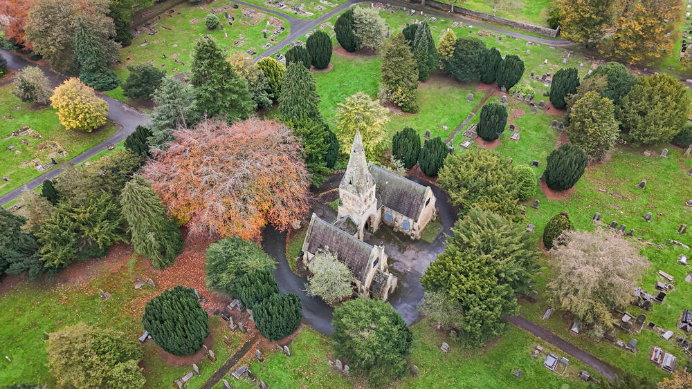 Photo of Otley Cemetery Chapel, Cross Green, Otley, West Yorkshire LS21 1HE