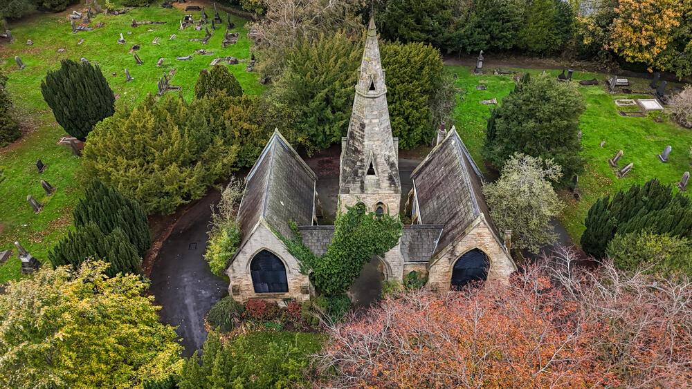 Photo of Otley Cemetery Chapel, Cross Green, Otley, West Yorkshire LS21 1HE